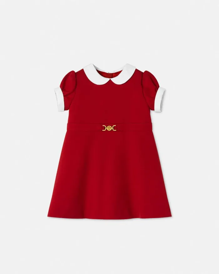 Medusa 03995 Baby Dress Red Children Versace Clothing