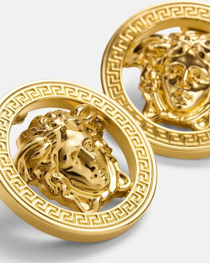Medusa 03995 Earrings Light Gold Women Versace Earrings