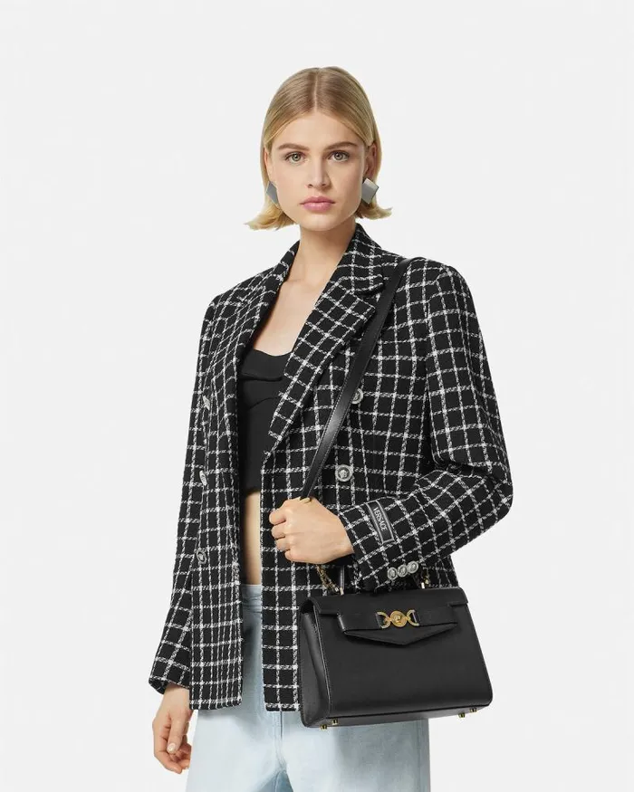Medusa 03995 Handbag Blackgold Women Versace Top Handle