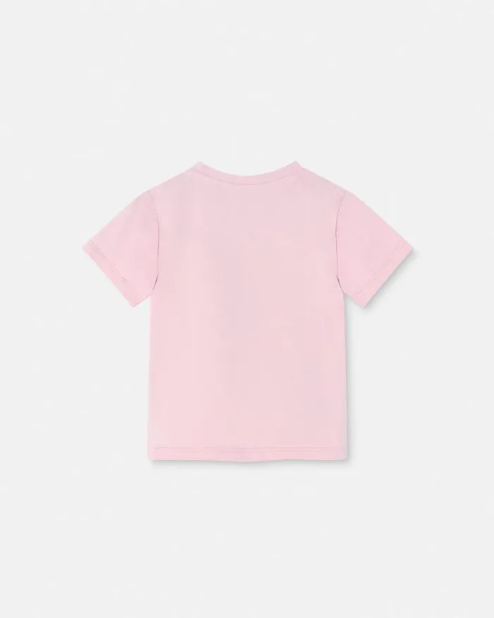 Medusa Baby TShirt Pink Children Versace Clothing