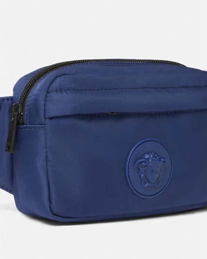 Medusa Kids Belt Bag Blue Children Versace Accessories