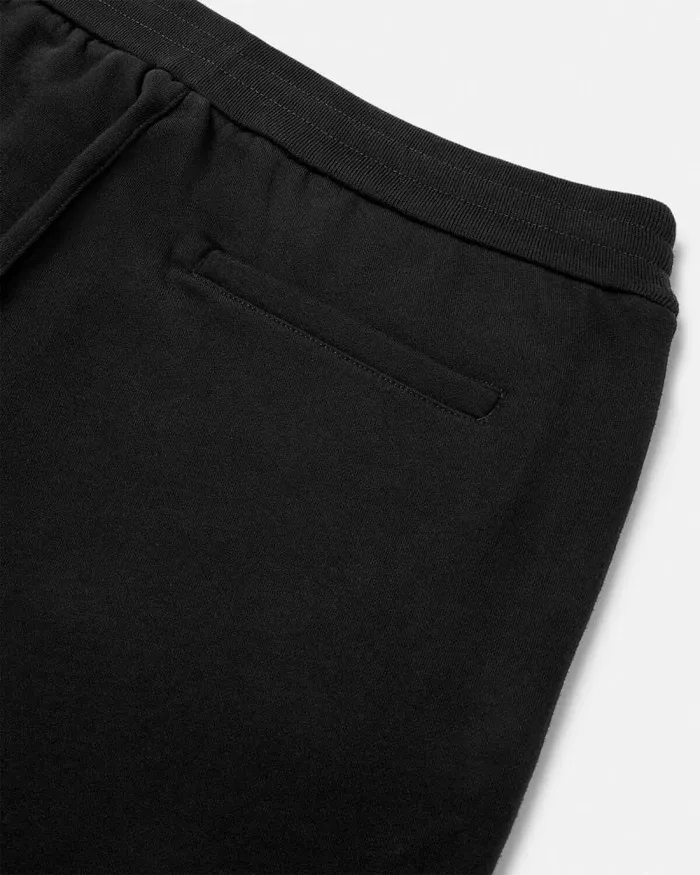 Medusa Milano Sweatpants Black Men Versace Pants and Shorts