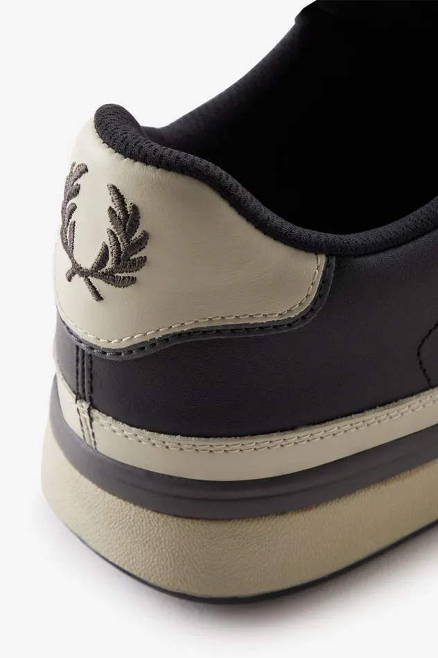 Men B300 Blackgunmetal Fred Perry Shoes