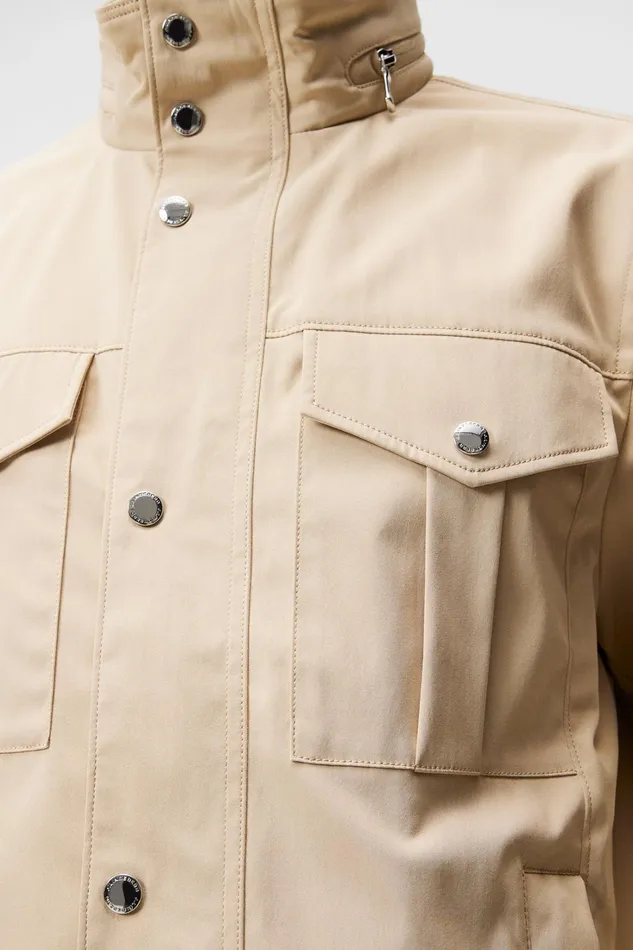 Men Bailey Poly Jacket Safari Beige JLindeberg Jackets Men Bailey Poly Jacket Safari Beige JLindeberg Jackets
