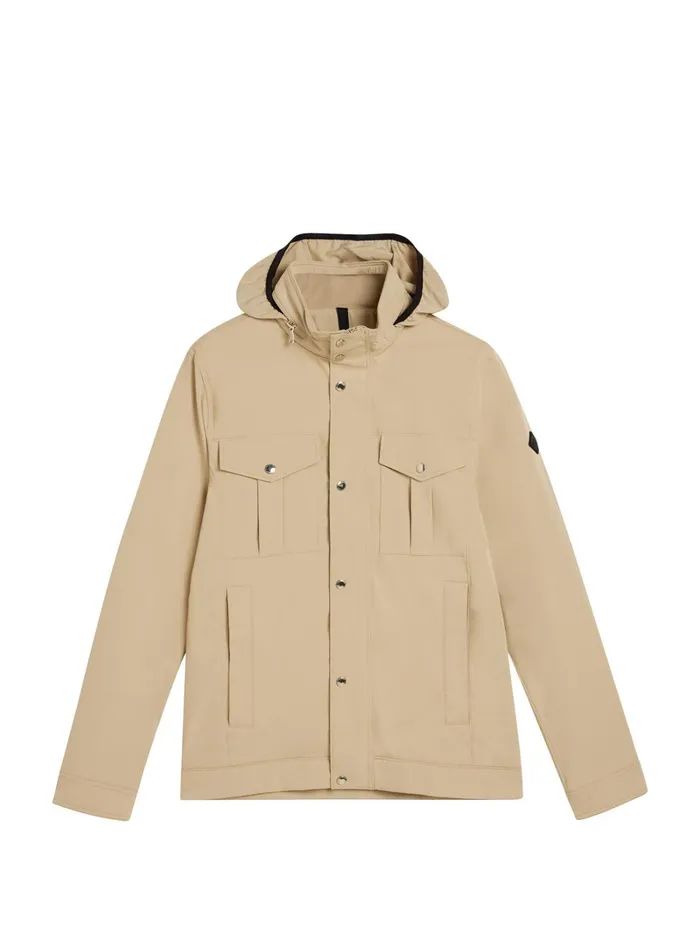 Men Bailey Poly Jacket Safari Beige JLindeberg Jackets Men Bailey Poly Jacket Safari Beige JLindeberg Jackets