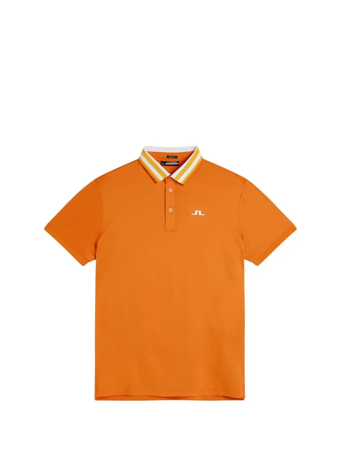 Men Ben Polo Russet Orange JLindeberg Polo Shirts Men Ben Polo Russet Orange JLindeberg Polo Shirts