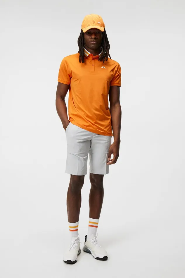 Men Ben Polo Russet Orange JLindeberg Polo Shirts Men Ben Polo Russet Orange JLindeberg Polo Shirts