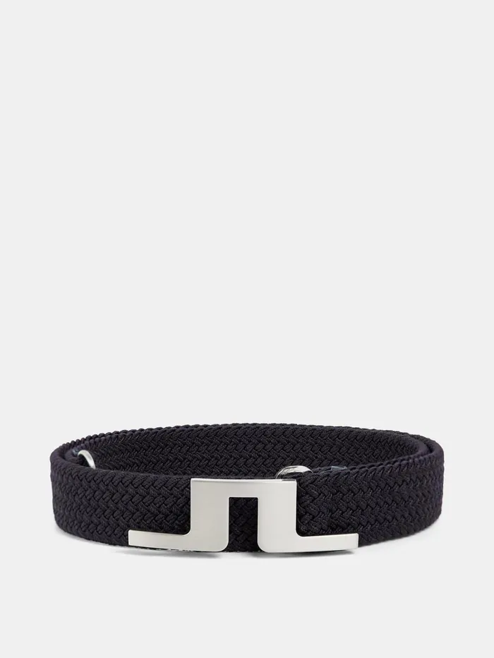 Men Berry Elastic Belt JL Navy JLindeberg Belts