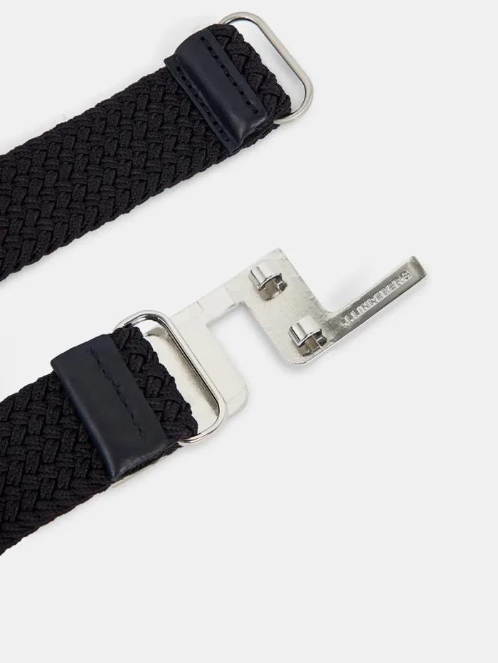 Men Berry Elastic Belt JL Navy JLindeberg Belts