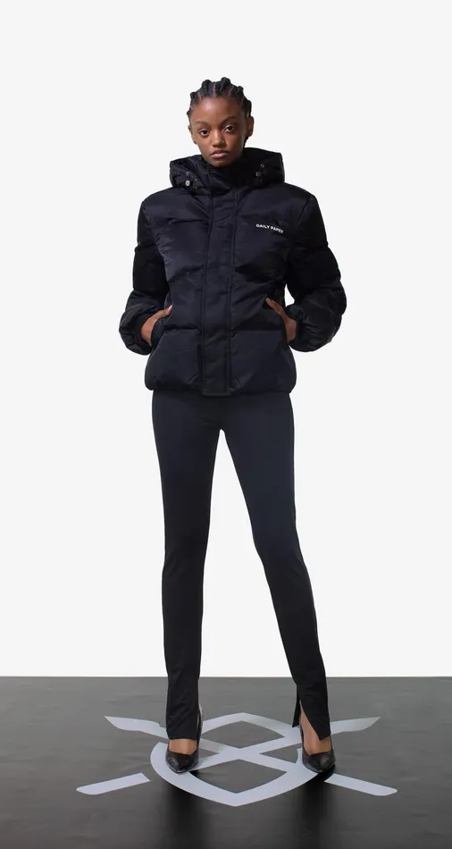 Men Black Epuffa Jacket Daily Paper Jackets Men Black Epuffa Jacket Daily Paper Jackets