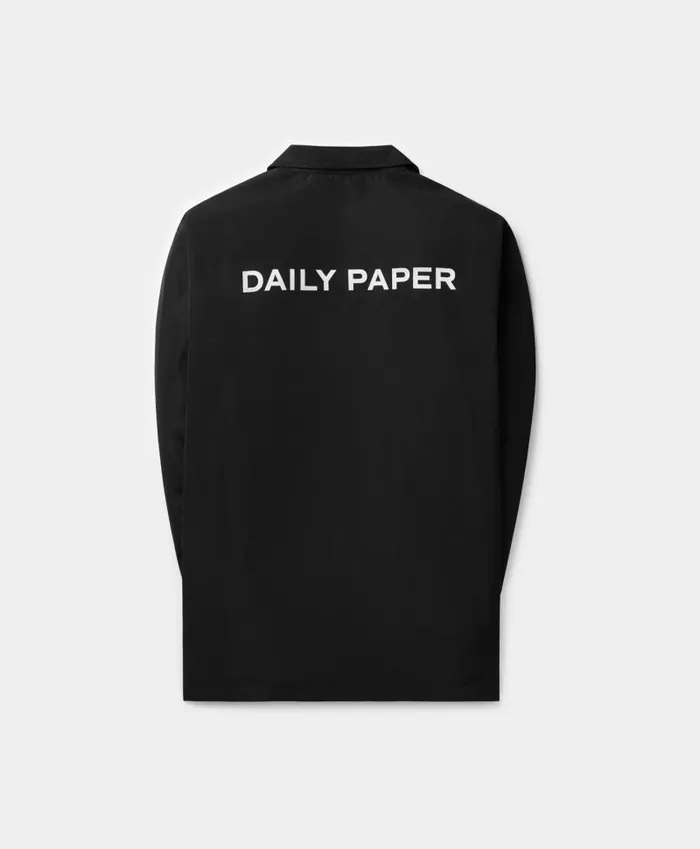 Men Black Eze Jacket Daily Paper Jackets Men Black Eze Jacket Daily Paper Jackets