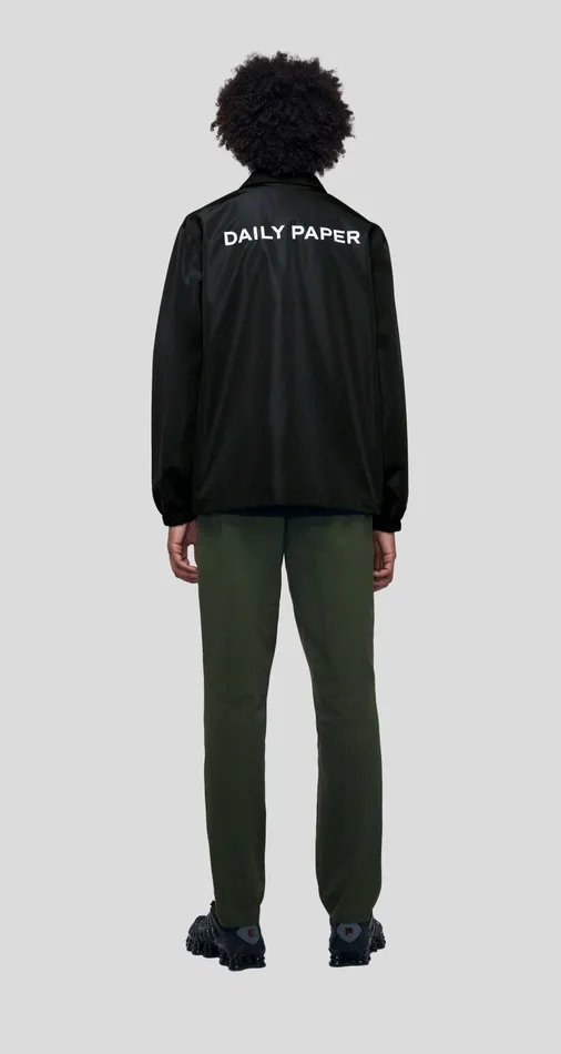 Men Black Eze Jacket Daily Paper Jackets Men Black Eze Jacket Daily Paper Jackets