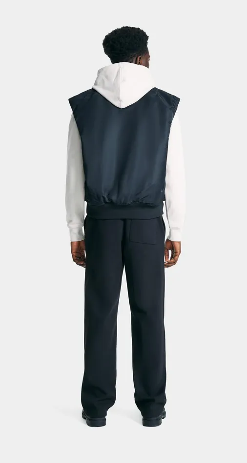 Men Black Levon Vest Daily Paper Jackets Men Black Levon Vest Daily Paper Jackets