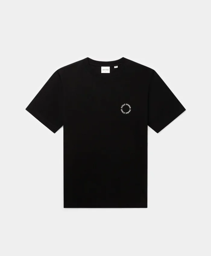 Men Black Orbit TShirt Daily Paper TShirts