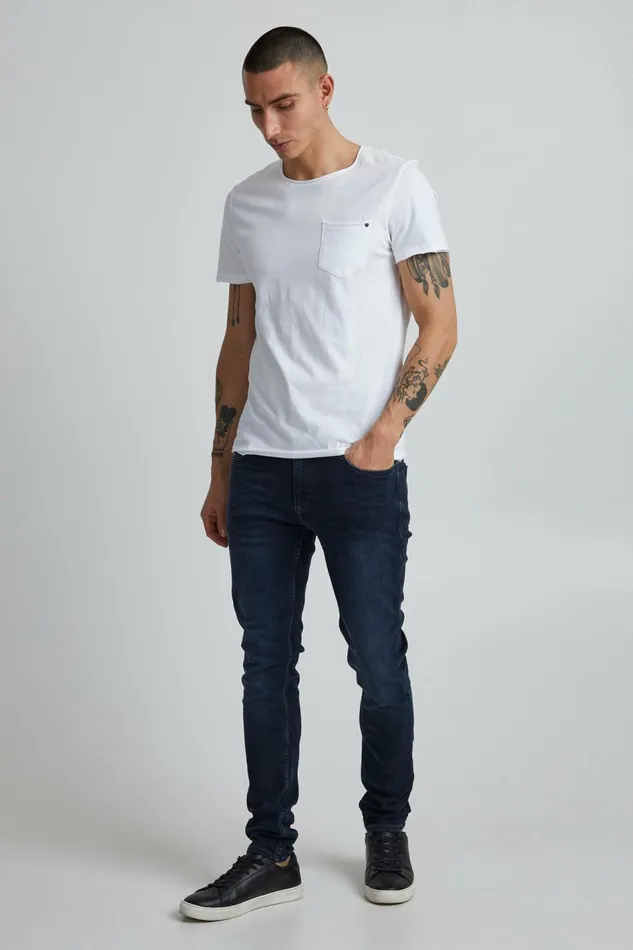 Men Blend Echo Fit Jeans Denim Black Blue