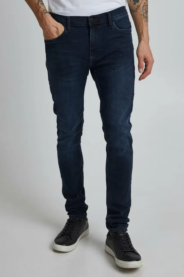 Men Blend Echo Fit Jeans Denim Black Blue