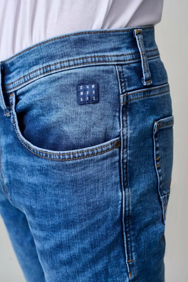 Men Blend Jeans Multiflex Jet Jeans Denim Middle Blue