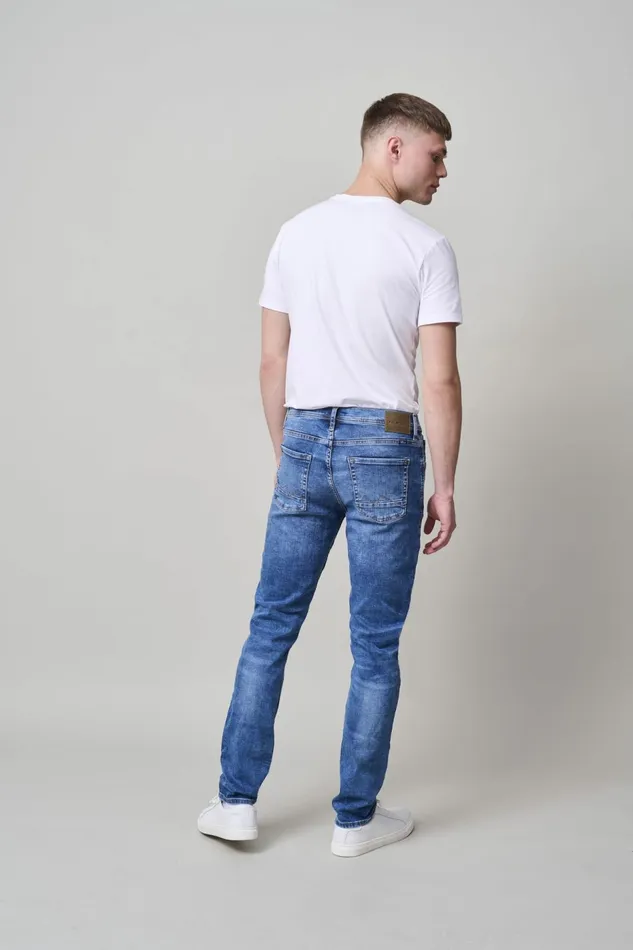 Men Blend Jeans Multiflex Jet Jeans Denim Middle Blue