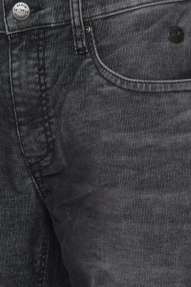 Men Blend Pants Casual Pants Denim Black