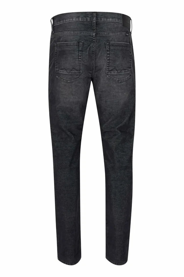 Men Blend Pants Casual Pants Denim Black