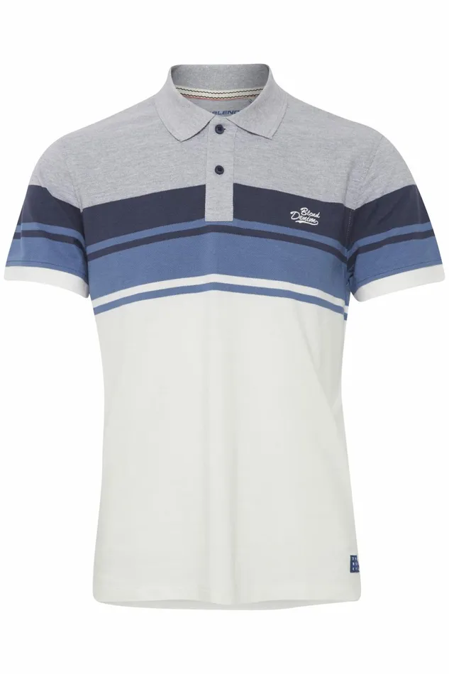 Men Blend Polos Polo Shirt Dress Blues