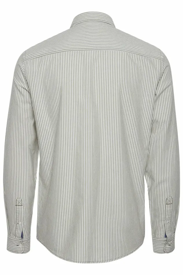 Men Blend Shirts Long Sleeved Shirt Loden Green