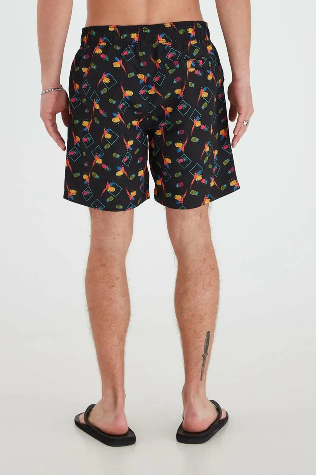 Men Blend Swim Shorts Swimwear Black