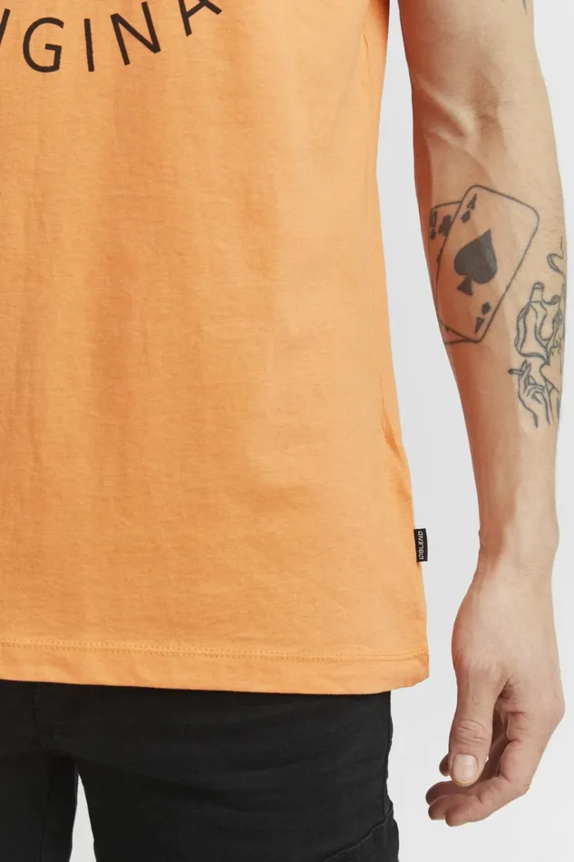 Men Blend TShirts Tshirt Dusty Orange