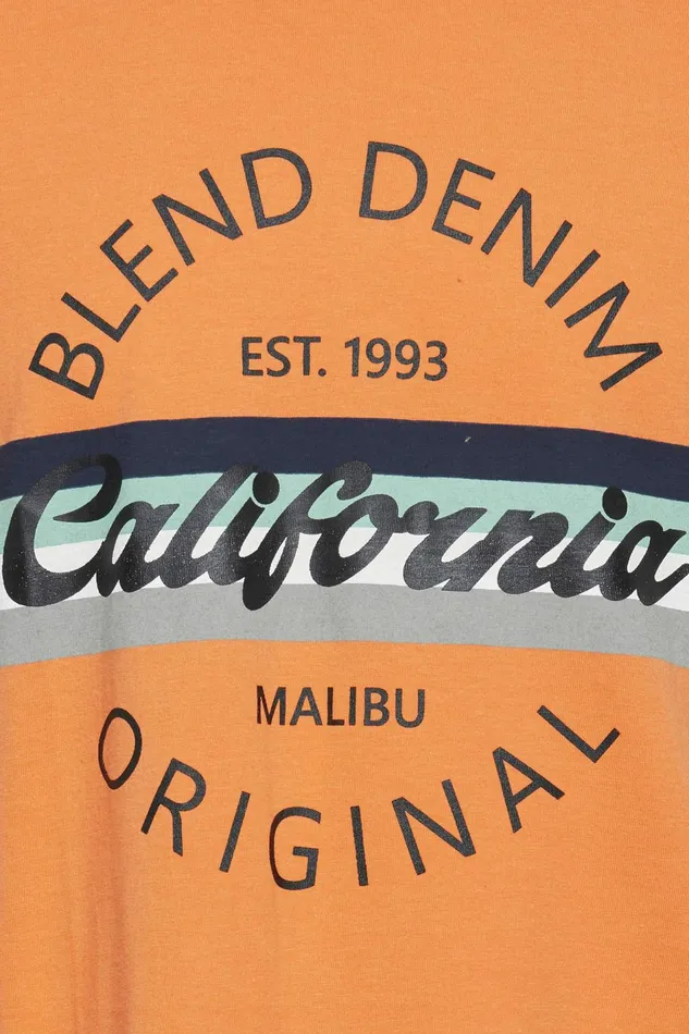 Men Blend TShirts Tshirt Dusty Orange