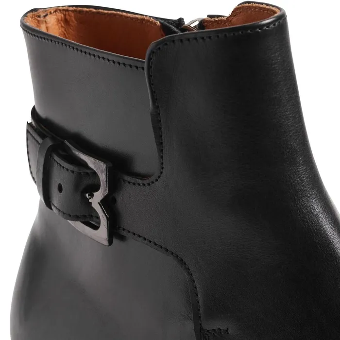 Men Boots Bruno Magli Angiolini Leather Dress Boot 8211 Black