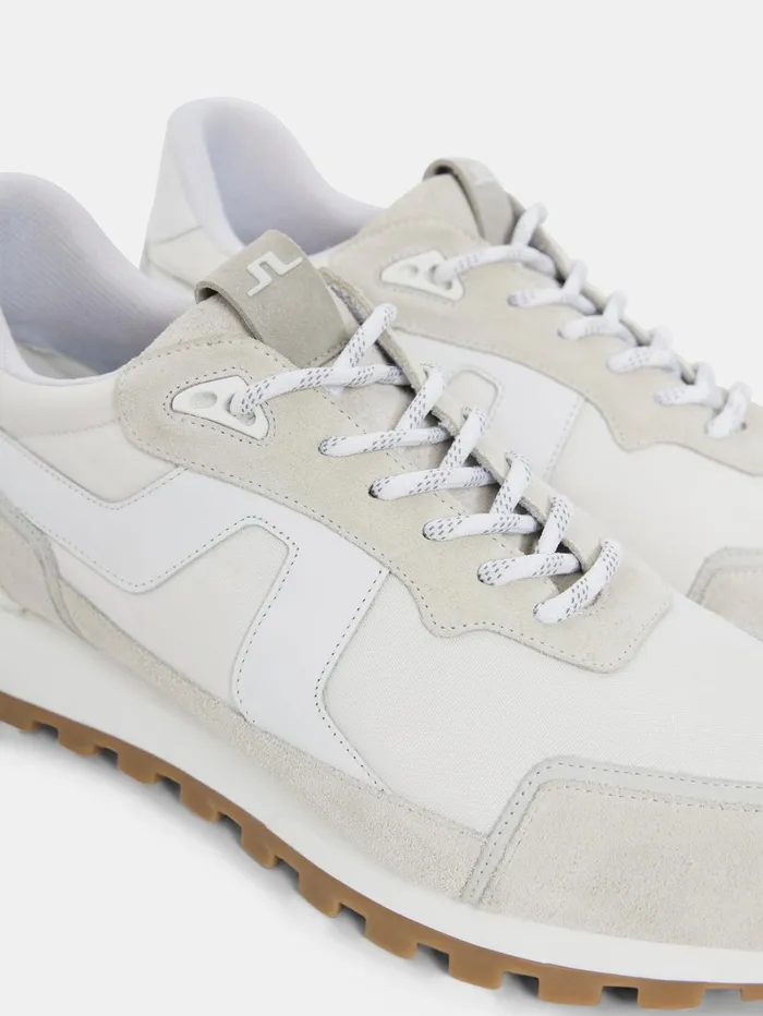 Men Bridge Runner Sneaker Cloud White JLindeberg Jeans Men Bridge Runner Sneaker Cloud White JLindeberg Jeans