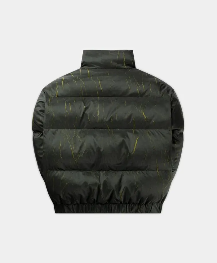 Men Cardamom Green Renako Puffer Jacket Daily Paper Jackets
