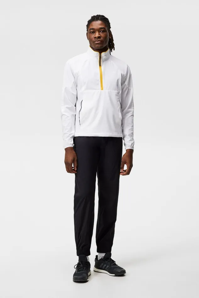 Men Cash Track Top White JLindeberg Jackets Men Cash Track Top White JLindeberg Jackets