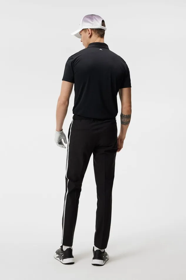 Men Chad Slim Fit Polo Black JLindeberg Polo Shirts