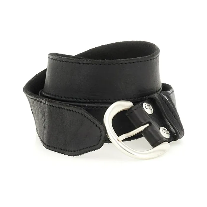 Men Classic Black Campomaggi Belts Men Classic Black Campomaggi Belts