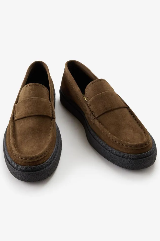Men Dawson Loafer Shaded Stone Fred Perry Shoes
