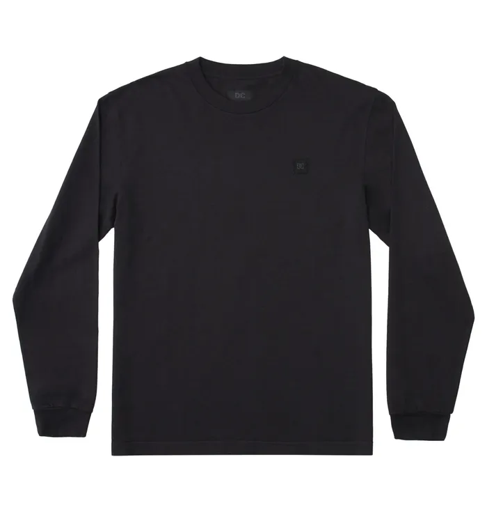 Men DC Shoes DC 1994 Long Sleeve TShirt black garment dye TShirts