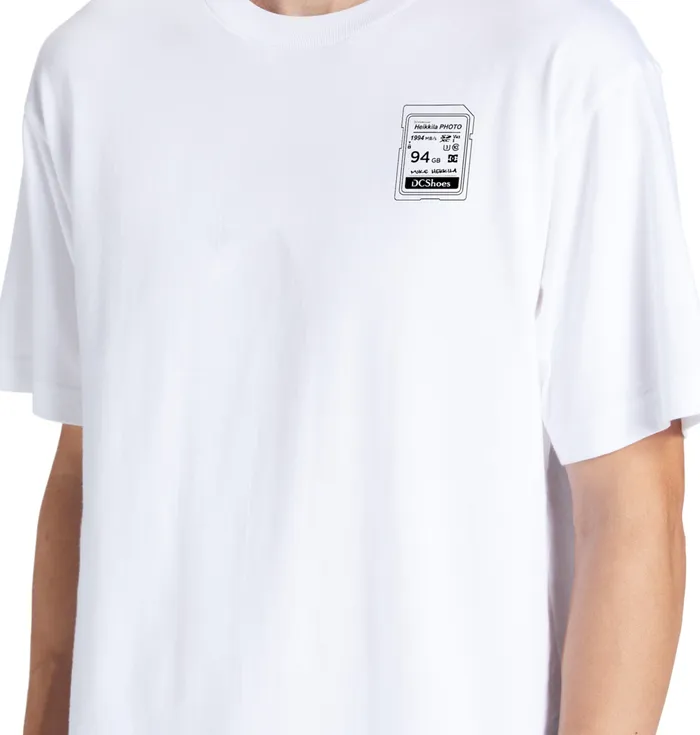 Men DC Shoes Heikkila Sw 360 Flip TShirt white TShirts