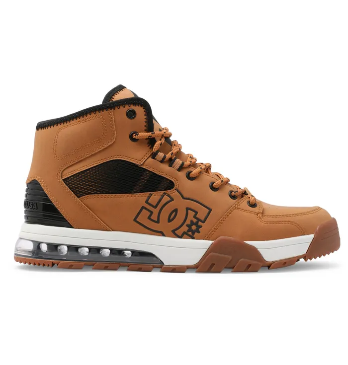 Men DC Shoes Versatile HI HighTop WaterResistant Winter Boots wheatblack Winter Boots