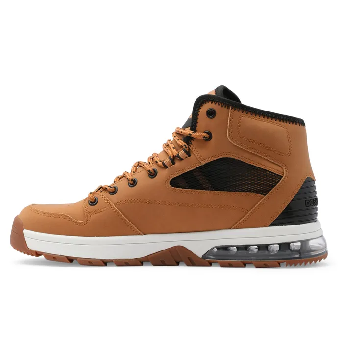 Men DC Shoes Versatile HI HighTop WaterResistant Winter Boots wheatblack Winter Boots