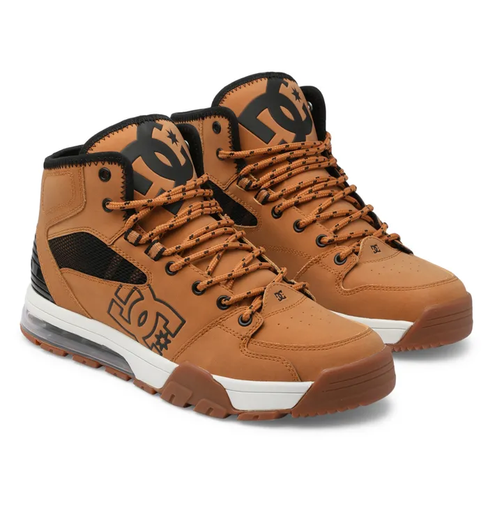 Men DC Shoes Versatile HI HighTop WaterResistant Winter Boots wheatblack Winter Boots