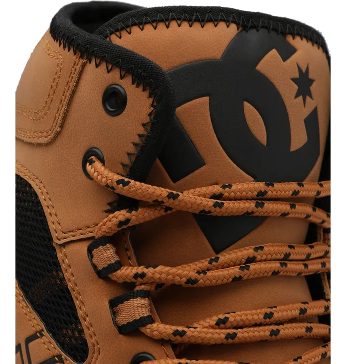 Men DC Shoes Versatile HI HighTop WaterResistant Winter Boots wheatblack Winter Boots
