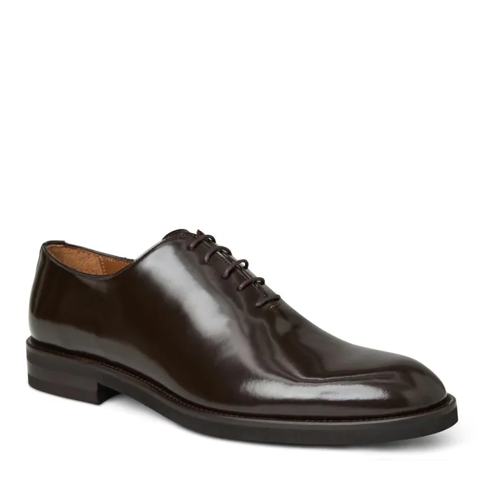 Men Dress Shoes Bruno Magli Claudio Balmoral Leather OxfordBrown