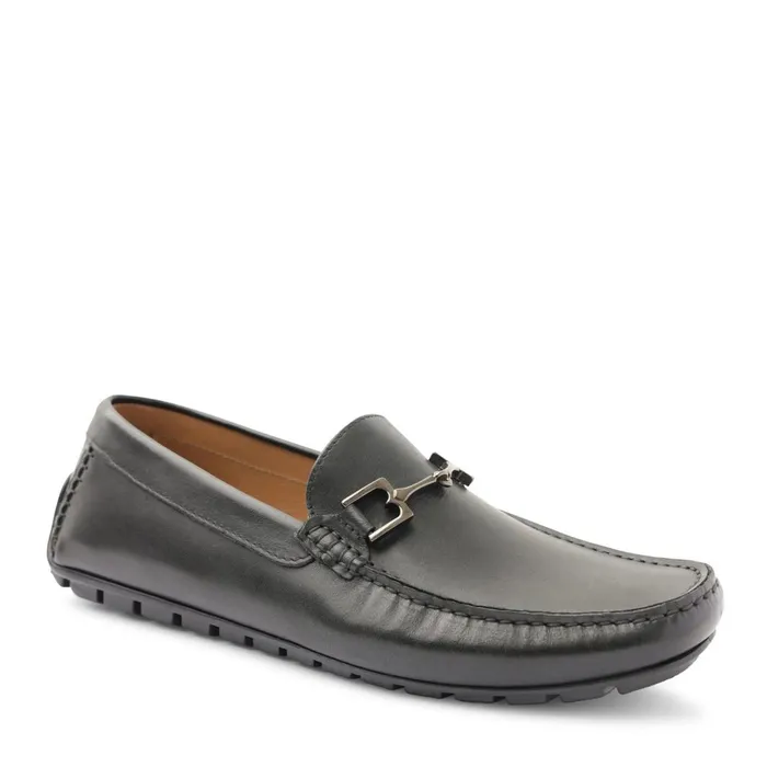 Men Dress Shoes Bruno Magli Xander Leather Driving Moccasin 8211 Black
