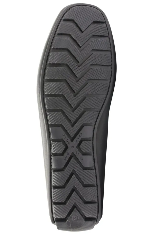 Men Dress Shoes Bruno Magli Xander Leather Driving Moccasin 8211 Black