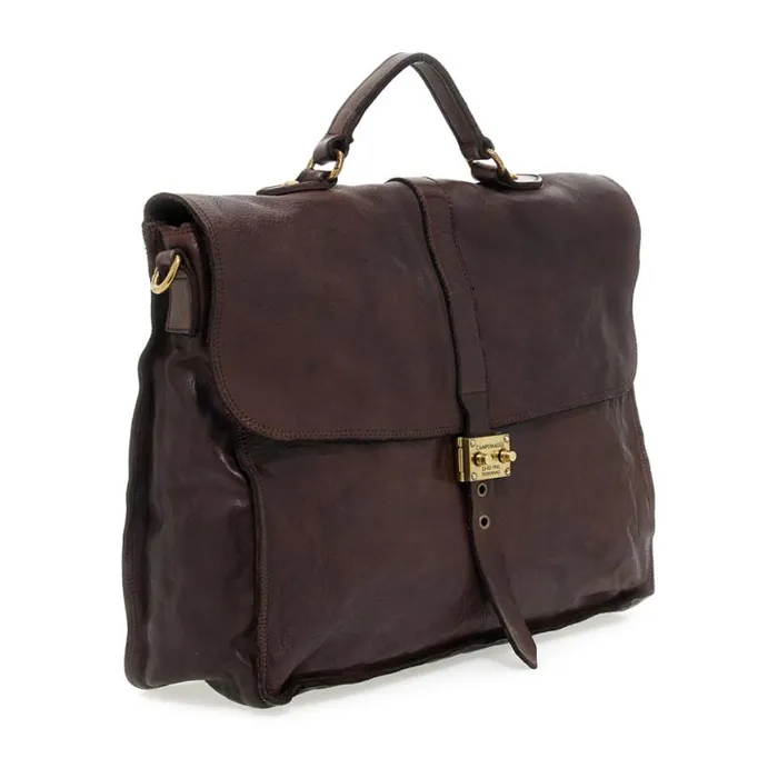 Men Ethan Brown Campomaggi Business Bags Men Ethan Brown Campomaggi Business Bags