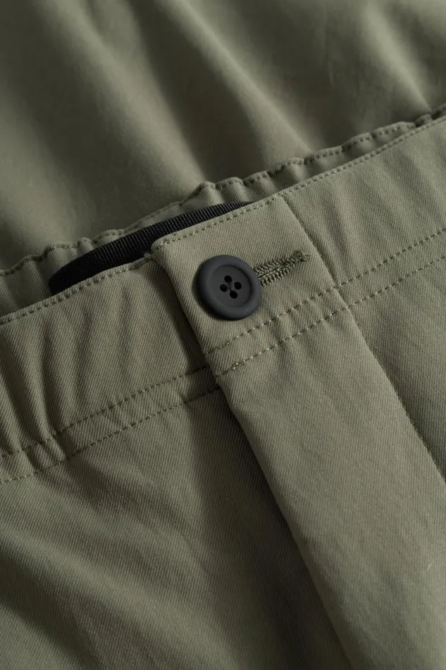Men Ezra Solotex Shorts Sediment Green Norse Projects Shorts