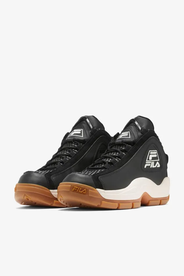 Men Fila Sneakers and Lifestyle Grant Hill 2 Woven Black Gardenia Gum
