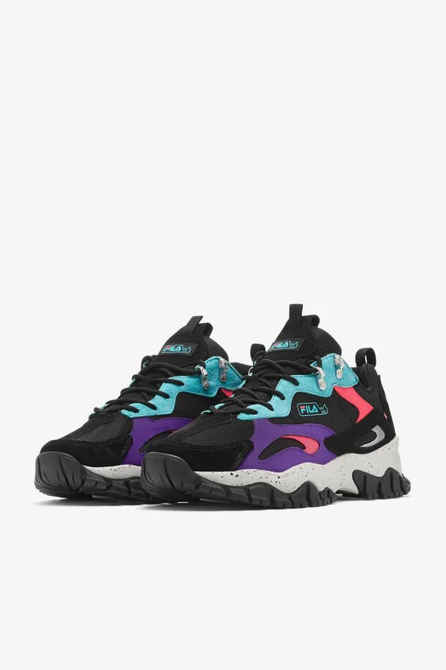 Men Fila Sneakers and Lifestyle Ray Tracer Tr 2 Black Ceramic White