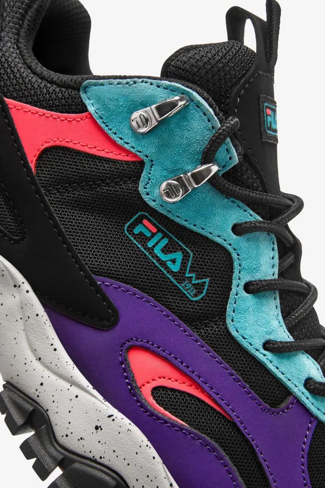 Men Fila Sneakers and Lifestyle Ray Tracer Tr 2 Black Ceramic White